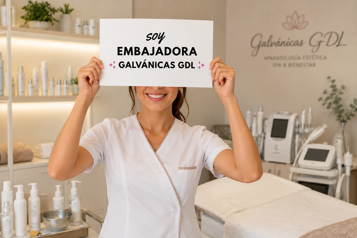 💜 Conviértete en Embajadora Galvánicas y gana recompensas recomendando nuestros equipos