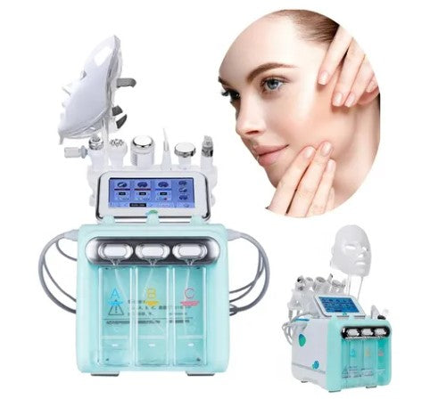 Hidrodermoabrasión 7 en 1 con Mascara LED