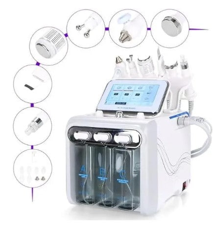 Hidrodermoabrasión 7 en 1 con Mascara LED