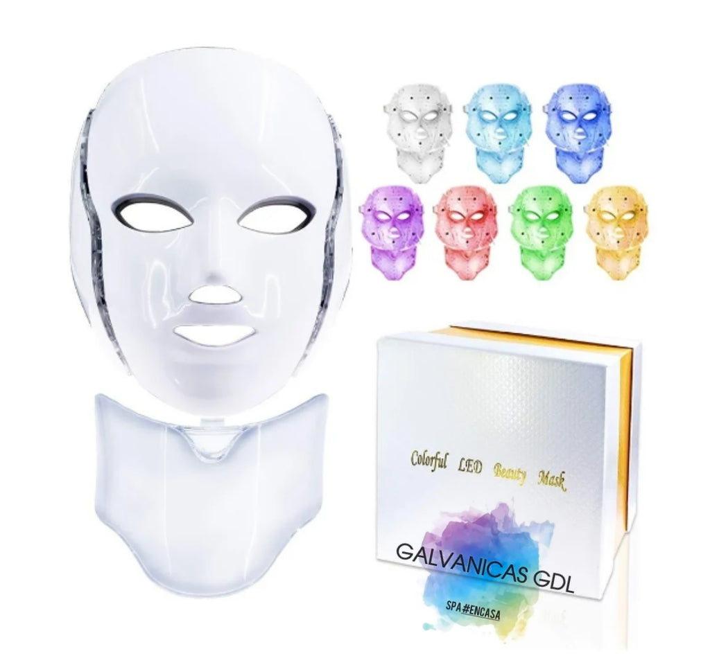 Mascara LED con cuello