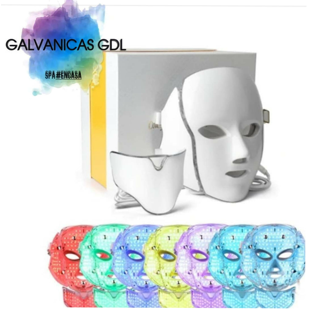 Mascara LED con cuello