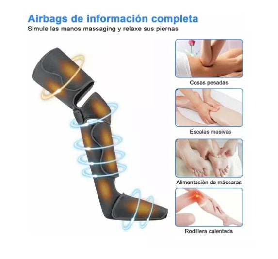 Presoterapia Portátil con calor