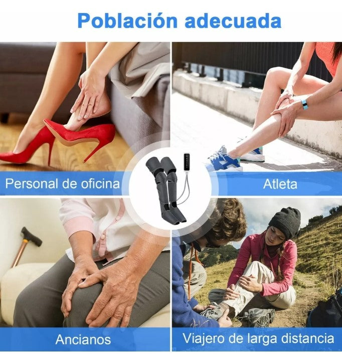 Presoterapia Portátil con calor